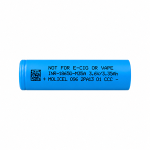 Alternative view of MOLICEL INR-18650-M35A Lithium-Ion Cell