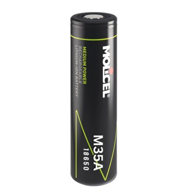 Molicel INR-18650-M35A 3.6V 3450mAh Li-ion Battery | High-Drain 18650 Cell