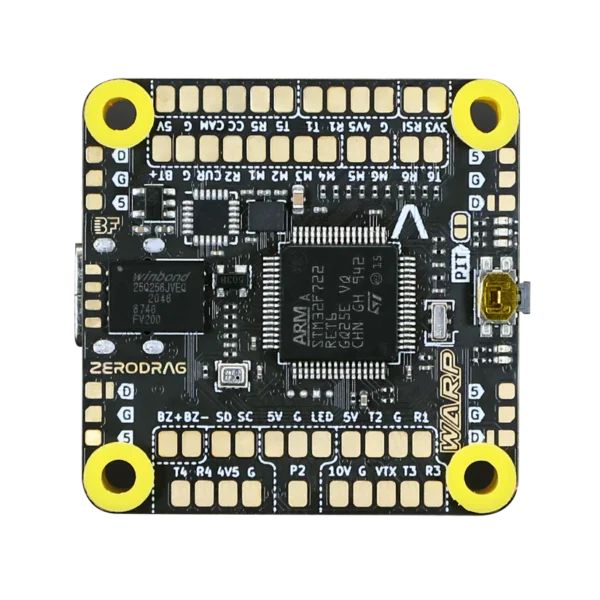 Zerodrag Warp F7 Flight Controller – Fully Solder-Less Design with 12-Month Warranty – Made in India