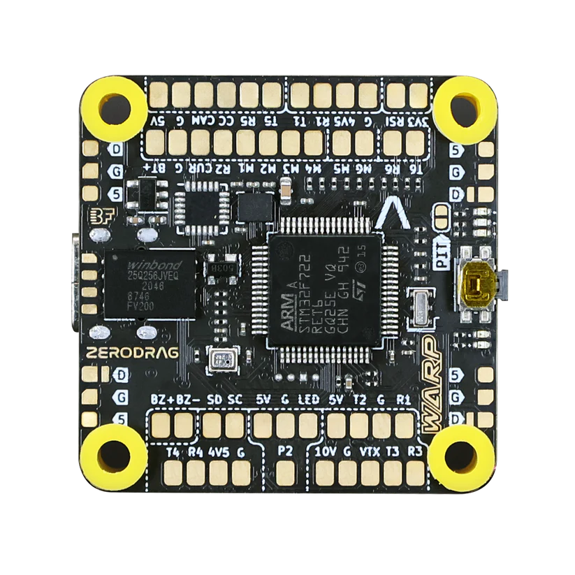 Zerodrag Warp F7 Flight Controller – Fully Solder-Less Design with 12-Month Warranty – Made in India
