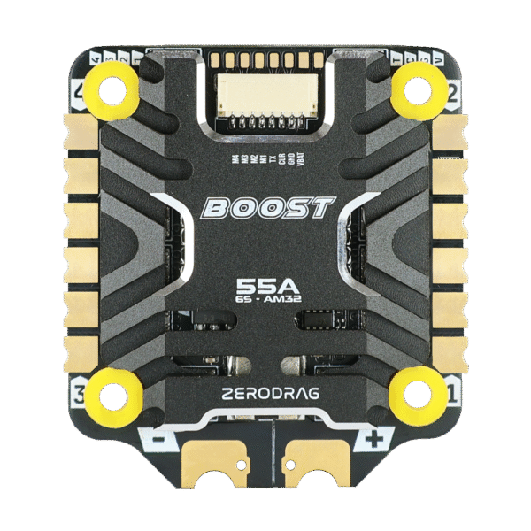 Zerodrag NOVA - BOOST Stack (F4 FC + 55A 4-in-1 AM32 ESC)- with 12-Month Warranty – Made in India - Image 6