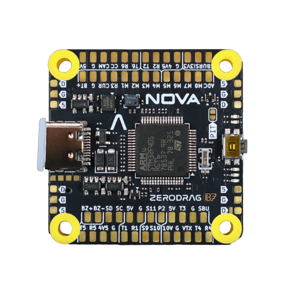 Zerodrag NOVA - BOOST Stack (F4 FC + 55A 4-in-1 AM32 ESC)- with 12-Month Warranty – Made in India - Image 5