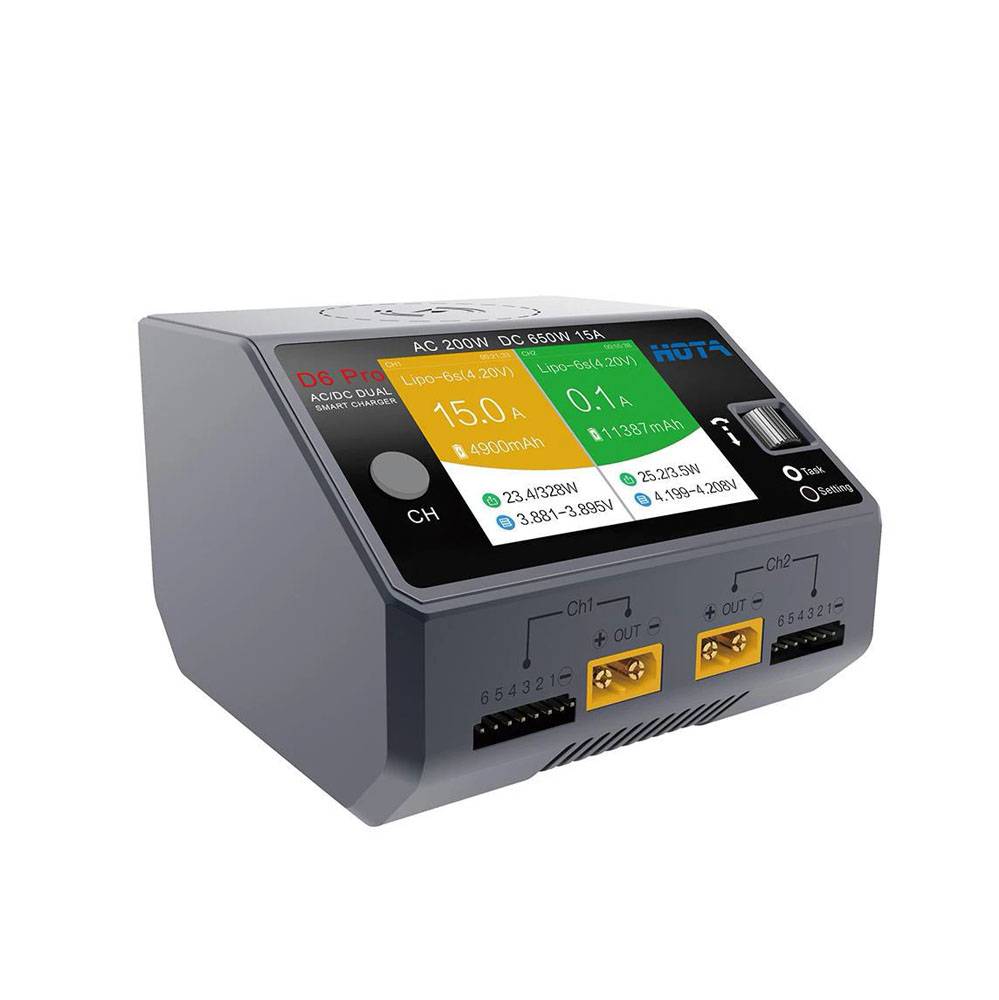 HOTA D6 Pro 325W, 1-6S Dual Channel AC/DC, Wireless Charging - Image 3
