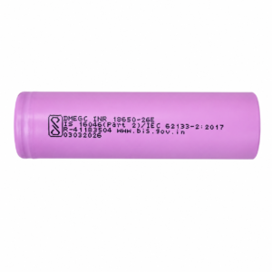 Alternative view of INR-18650-26E Lithium-Ion Cell 3.7V 2600MAH (DMEGC)