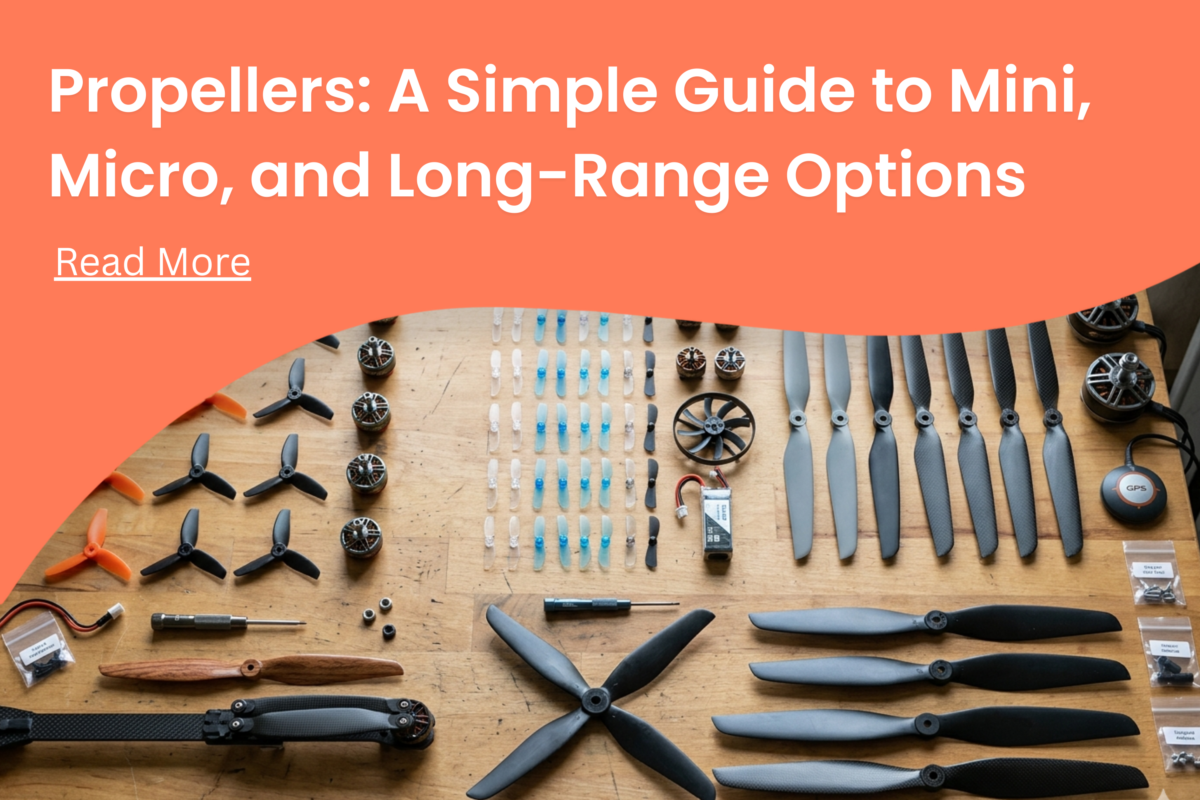 Drone Propellers Guide: Mini, Micro & Long-Range Options