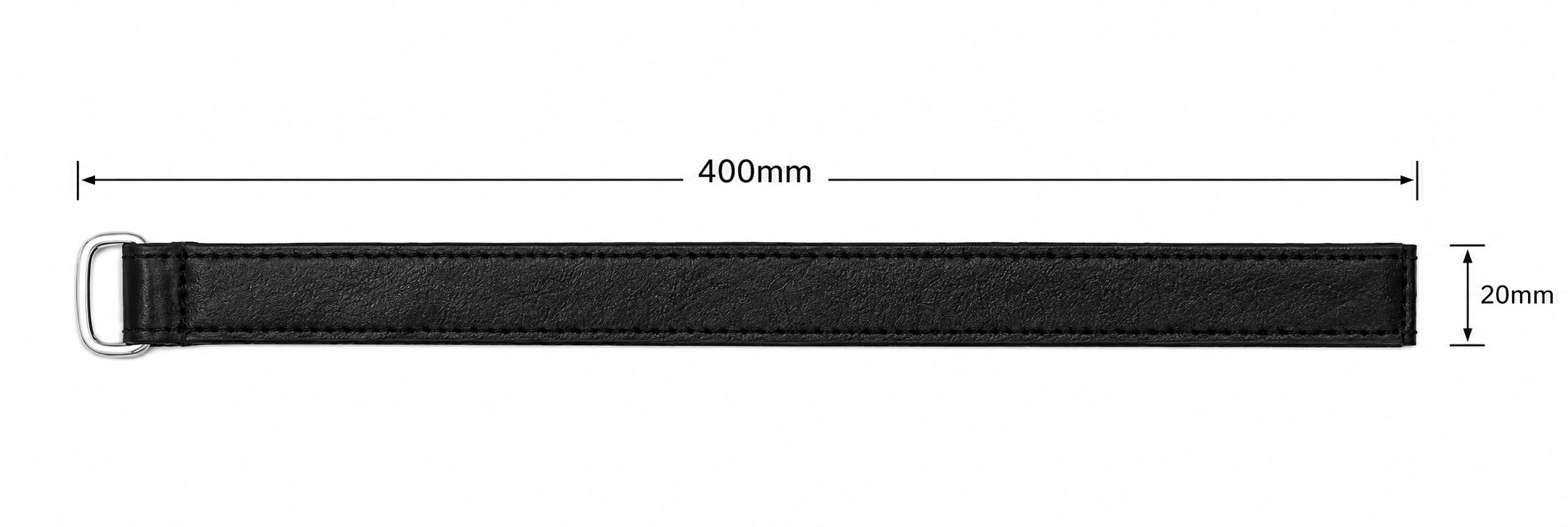 20mm-400mm Microfiber PU Leather Battery Straps