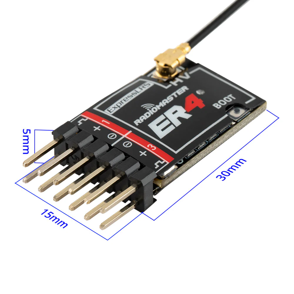 Radiomaster ER4 2.4GHz ELRS PWM Receiver - Image 6