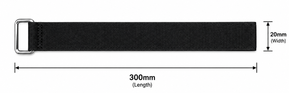 BATTERY STRAP 20X300MM