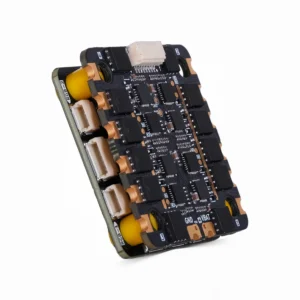 Alternative view of BotStack BotWing F405 FC Solderless Design and BotDrive AM32 ESC 55 Amps