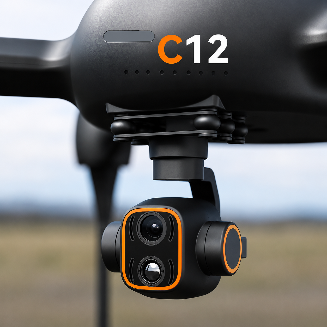 Skydroid C12 Dual Light Three-Axis Stabilized Gimbal Camera - Image 6