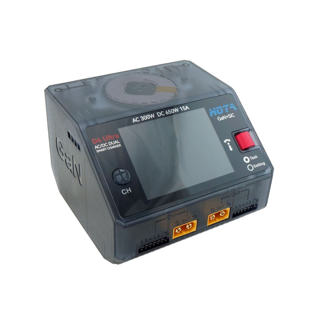 HOTA D6 ULTRA GaN Charger AC300W DC650W 15A Wireless Charging - Image 6
