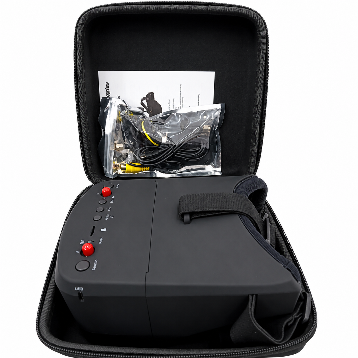 EV800D FPV Goggles with DVR - Image 6