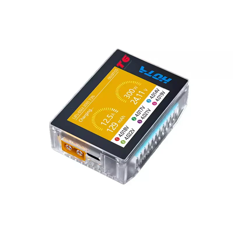 HOTA T6 DC 300W PD 90W 15A 1-6S LiPo Battery Charger - Image 2