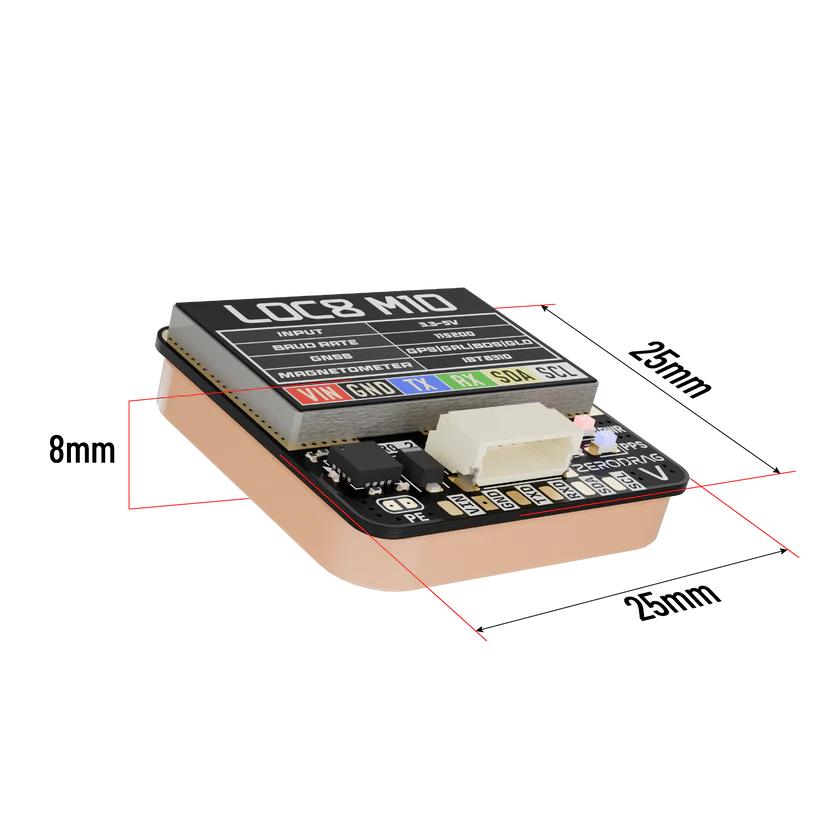 Zerodrag LOC8-M10 GPS Module - Image 3