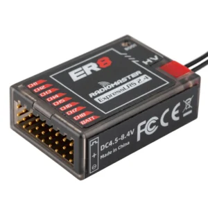 Alternative view of Radiomaster ER8 2.4GHz ELRS PWM Receiver