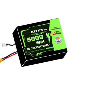 Alternative view of Li-Ion battery pack, 6S1P, 5000mAh(P50B)-Molicel