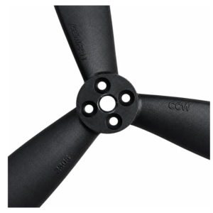 1308 Glass Fiber Nylon 3 Blade CW/CCW- Black - Image 4