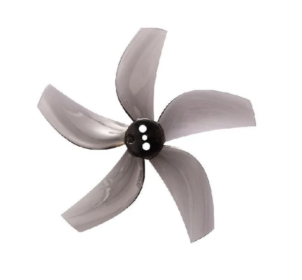 Gemfan D63 Ducted PC 5 Blade 1.5mm - Clear Gray (4 Pairs)