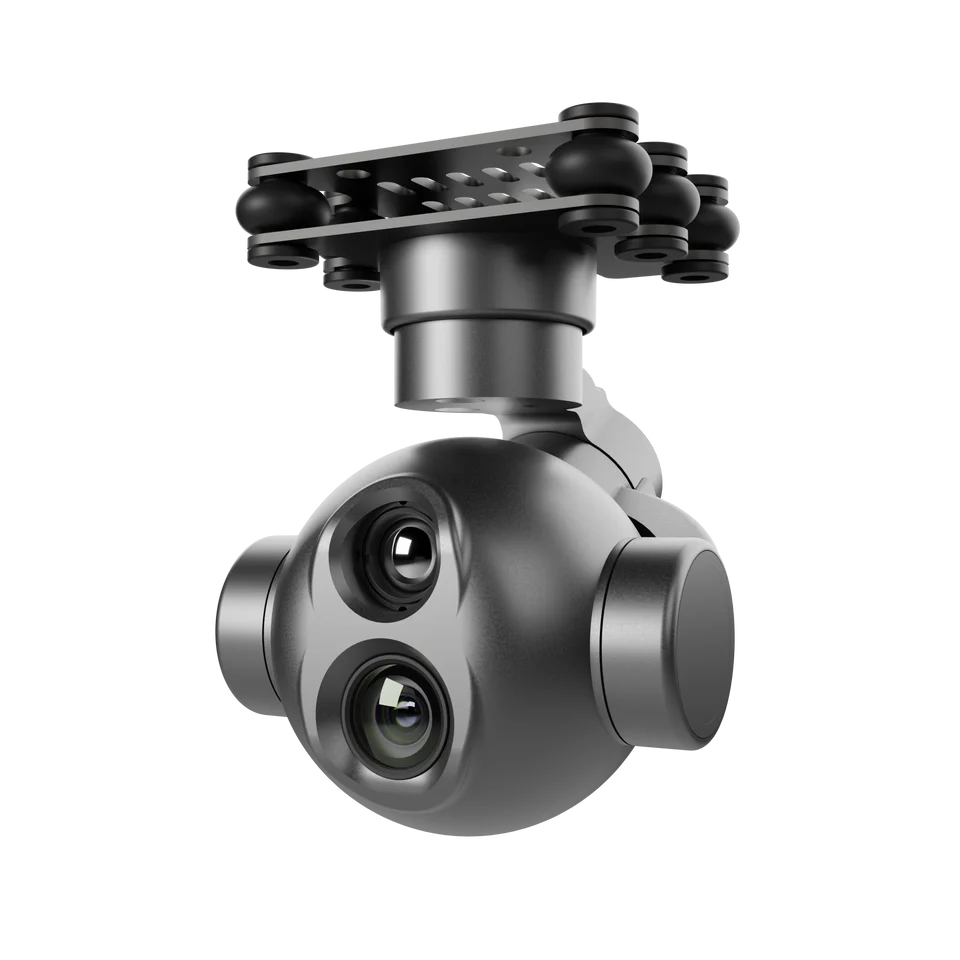 Skydroid C12 Pro 4K DUAL LIGHT (DAY+THERMAL) with 30X Zoom & AI Tracking Gimbal Camera - Image 3