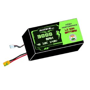 Alternative view of Li Ion battery pack 4S1P, 3000 mAh(P30B)- Molicel
