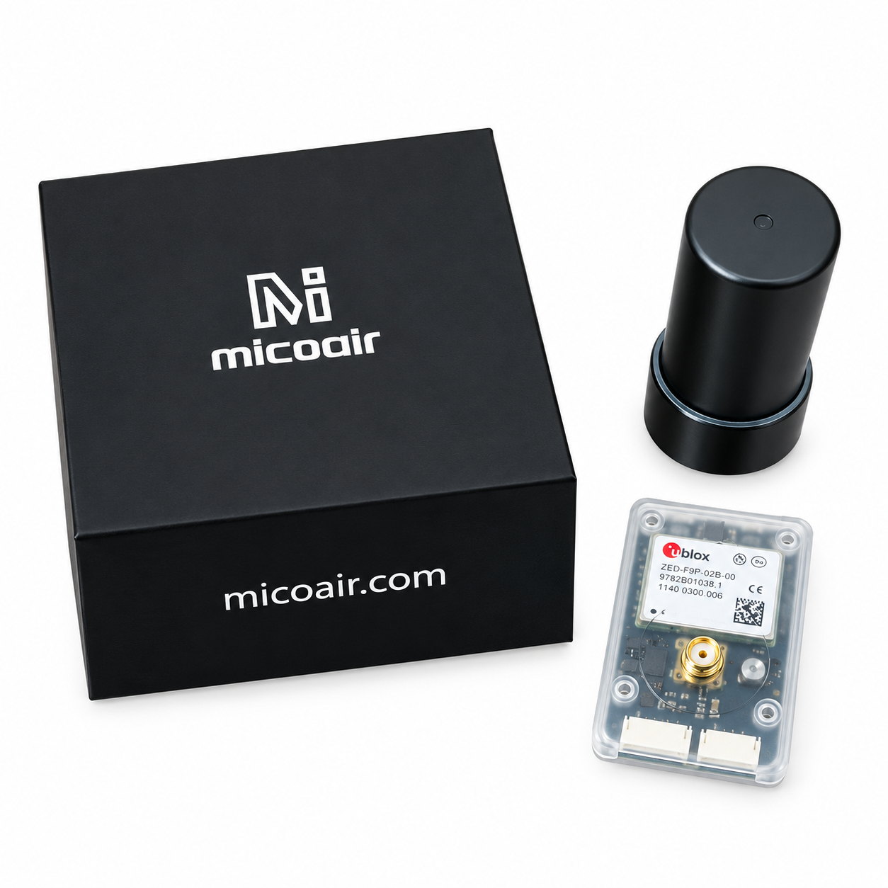 MicoAir MA-RTK-AIR-F9P GNSS Module with Compass - Image 6