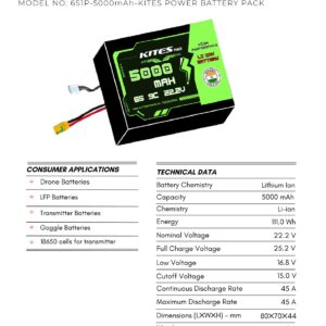Li-Ion battery pack 6S1P, 5000 mAh (Samsung) - Image 3